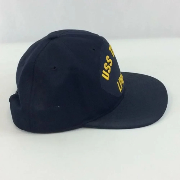 USS Tripoli Navy Adjustable  SnapBack LPH-10 Hat Military - Picture 5 of 8